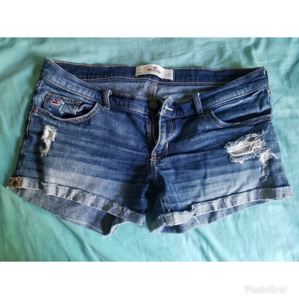 Hollister Distressed Shorts